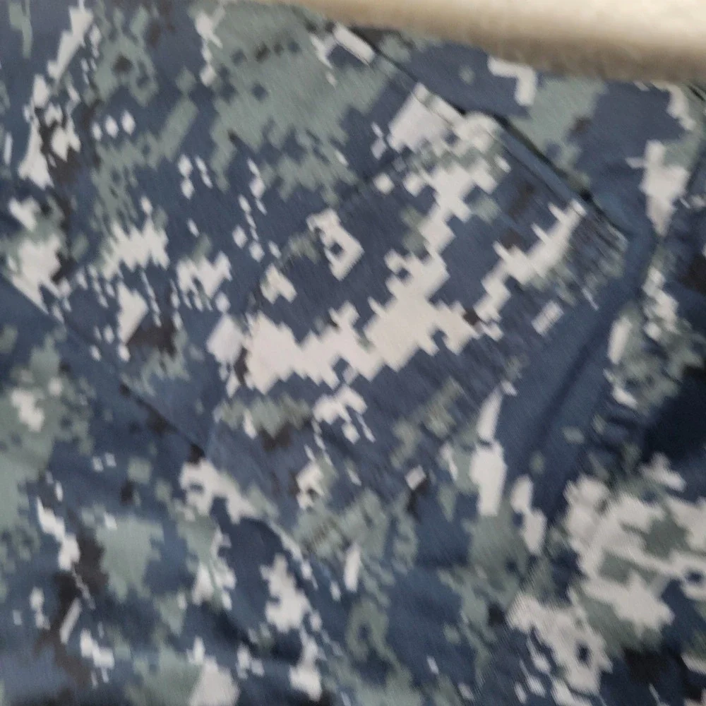 US Navy NWU Type I Mens Small Regular Blue Digital Camo Utility‎ Blouse Jacket